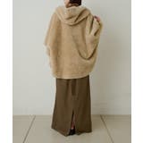 【Omekashi】ショートファーボンディングポンチョ | PAL GROUP OUTLET | 詳細画像11 