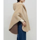 【Omekashi】ショートファーボンディングポンチョ | PAL GROUP OUTLET | 詳細画像17 