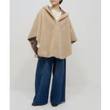 【Omekashi】ショートファーボンディングポンチョ | PAL GROUP OUTLET | 詳細画像19 