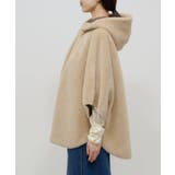 【Omekashi】ショートファーボンディングポンチョ | PAL GROUP OUTLET | 詳細画像23 