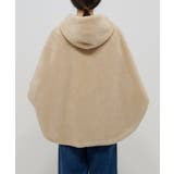 【Omekashi】ショートファーボンディングポンチョ | PAL GROUP OUTLET | 詳細画像24 