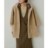 【Omekashi】ショートファーボンディングポンチョ | PAL GROUP OUTLET | 詳細画像2 