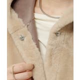 【Omekashi】ショートファーボンディングポンチョ | PAL GROUP OUTLET | 詳細画像29 