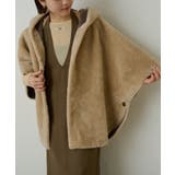 【Omekashi】ショートファーボンディングポンチョ | PAL GROUP OUTLET | 詳細画像3 