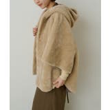 【Omekashi】ショートファーボンディングポンチョ | PAL GROUP OUTLET | 詳細画像4 