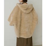 【Omekashi】ショートファーボンディングポンチョ | PAL GROUP OUTLET | 詳細画像5 