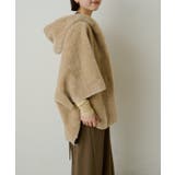 【Omekashi】ショートファーボンディングポンチョ | PAL GROUP OUTLET | 詳細画像6 