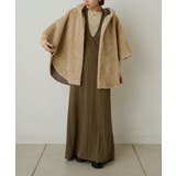 【Omekashi】ショートファーボンディングポンチョ | PAL GROUP OUTLET | 詳細画像8 