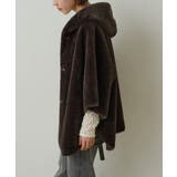 【Omekashi】ショートファーボンディングポンチョ | PAL GROUP OUTLET | 詳細画像48 