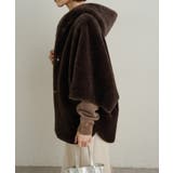 【Omekashi】ショートファーボンディングポンチョ | PAL GROUP OUTLET | 詳細画像38 