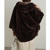 【Omekashi】ショートファーボンディングポンチョ | PAL GROUP OUTLET | 詳細画像39 