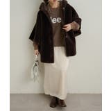 【Omekashi】ショートファーボンディングポンチョ | PAL GROUP OUTLET | 詳細画像40 