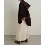 【Omekashi】ショートファーボンディングポンチョ | PAL GROUP OUTLET | 詳細画像42 