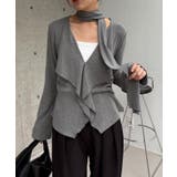 【CAPRICIEUX LE'MAGE】タイ付ラッフルTOPS | PAL GROUP OUTLET | 詳細画像10 