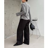 【CAPRICIEUX LE'MAGE】タイ付ラッフルTOPS | PAL GROUP OUTLET | 詳細画像13 