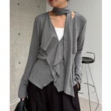 【CAPRICIEUX LE'MAGE】タイ付ラッフルTOPS | PAL GROUP OUTLET | 詳細画像15 