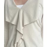 【CAPRICIEUX LE'MAGE】タイ付ラッフルTOPS | PAL GROUP OUTLET | 詳細画像32 