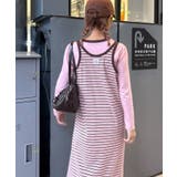 【CIAOPANIC TYPY】H.Sインナー付きアシメタンクワンピース | PAL GROUP OUTLET | 詳細画像22 