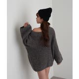 【RAY CASSIN】ケーブルルーズチュニックKNIT | PAL GROUP OUTLET | 詳細画像3 