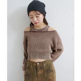 【Kastane】ピグメントオフショルタンクニット | PAL GROUP OUTLET | 詳細画像16 