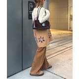 H Sボーダーフラワーカットキャミチュニック | PAL GROUP OUTLET | 詳細画像8 