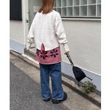 H Sボーダーフラワーカットキャミチュニック | PAL GROUP OUTLET | 詳細画像22 