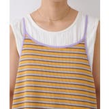 H Sボーダーフラワーカットキャミチュニック | PAL GROUP OUTLET | 詳細画像26 