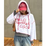 【CIAOPANIC TYPY】H.Sフーディープリントパーカー | PAL GROUP OUTLET | 詳細画像3 