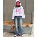 【CIAOPANIC TYPY】H.Sフーディープリントパーカー | PAL GROUP OUTLET | 詳細画像7 