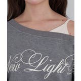 【RAY CASSIN】レイヤードSWTワンショルロゴチュニック | PAL GROUP OUTLET | 詳細画像43 