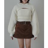 【mystic】[mline]ニットパーカーSET | PAL GROUP OUTLET | 詳細画像7 