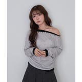 OTM/BLK | 【RAY CASSIN】スタッズ付レイヤードロンT | PAL GROUP OUTLET