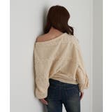 【RAY CASSIN】ケーブルドルマンルーズKNIT | PAL GROUP OUTLET | 詳細画像1 