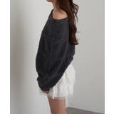 【RAY CASSIN】ケーブルドルマンルーズKNIT | PAL GROUP OUTLET | 詳細画像20 