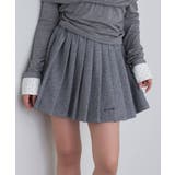 GRY | 【RAY CASSIN】スウェットプリーツミニSK | PAL GROUP OUTLET