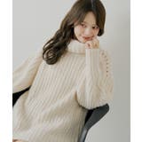 【Chico】タートルルーズニットOP | PAL GROUP OUTLET | 詳細画像2