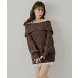 BRN | 【Chico】シャギーオフショルミニOP | PAL GROUP OUTLET