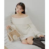 IVO | 【Chico】シャギーオフショルミニOP | PAL GROUP OUTLET