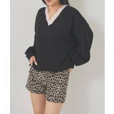 【WHO'S WHO gallery】レースVネックニット | PAL GROUP OUTLET | 詳細画像6 