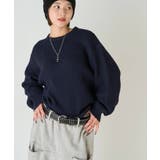 【WHO'S WHO gallery】KOOKYN ワッフル編みクルーニット | PAL GROUP OUTLET | 詳細画像9 