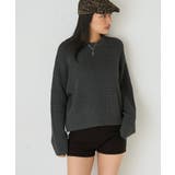 【WHO'S WHO gallery】KOOKYN ワッフル編みクルーニット | PAL GROUP OUTLET | 詳細画像5 