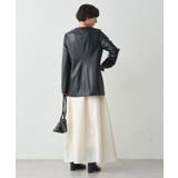 【Loungedress】エンボスフレアSK | PAL GROUP OUTLET | 詳細画像4 