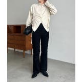 【CAPRICIEUX LE'MAGE】ドロストシャツ | PAL GROUP OUTLET | 詳細画像4 