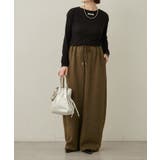 【Omekashi】ツイードイージーパンツ | PAL GROUP OUTLET | 詳細画像13 