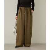 【Omekashi】ツイードイージーパンツ | PAL GROUP OUTLET | 詳細画像2 