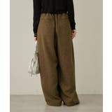 【Omekashi】ツイードイージーパンツ | PAL GROUP OUTLET | 詳細画像5 