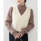 IVO | 【Kastane】シャギーネップベスト | PAL GROUP OUTLET