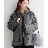 CHC | 【Kastane】リバーシブルパイピングブルゾン | PAL GROUP OUTLET