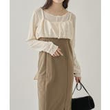 【mystic】ギャザービスチェSETワンピース | PAL GROUP OUTLET | 詳細画像3 