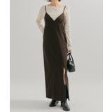 BRN | 【mystic】ギャザービスチェSETワンピース | PAL GROUP OUTLET